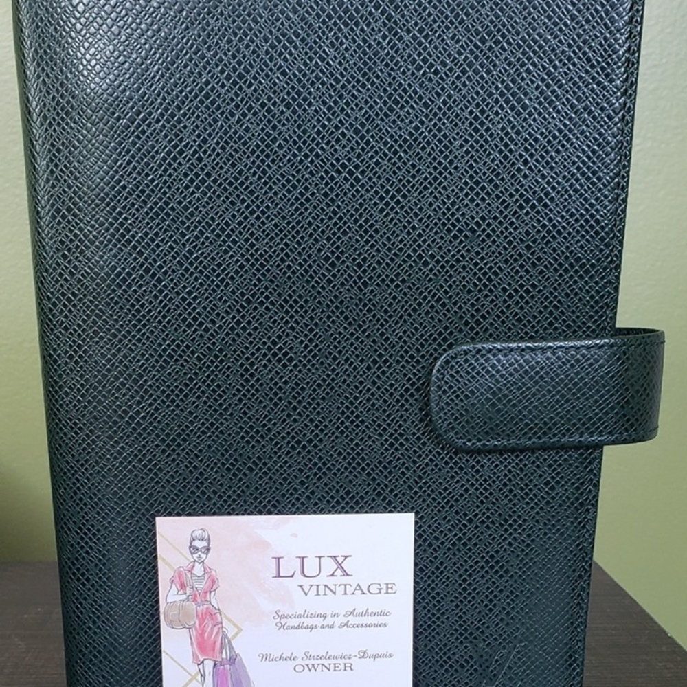Louis Vuitton Tiaga Leather Agenda MM